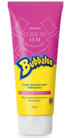 Loção Desodorante Hidratante Corporal Cuide-se Bem Bubbaloo Tutti Frutti 200ml