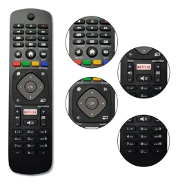 Controle Remoto Compatível Tv Philips Smart 43pfg5102/78