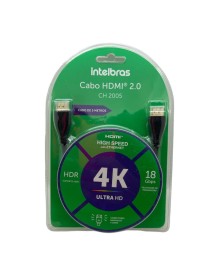 Cabo HDMI 4k  5 Metro  intelbras CH 2005