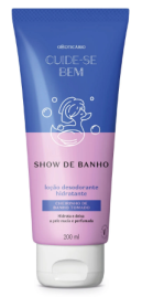 Loo Desodorante Hidratante Corporal Cuide-se Bem Show de Banho 200ml