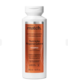 Shampoo Match Nutrição Regeneradora 300ml